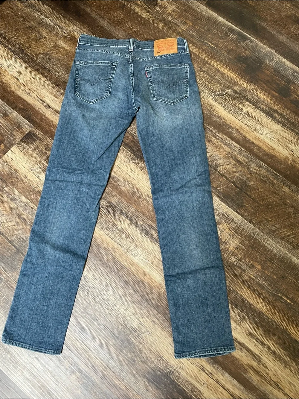 Levi's Men's Slim Jeans in Faded Blue Wash